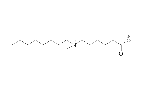 (5-carboxypentyl)dimethyloctylammonium hydroxide, inner salt