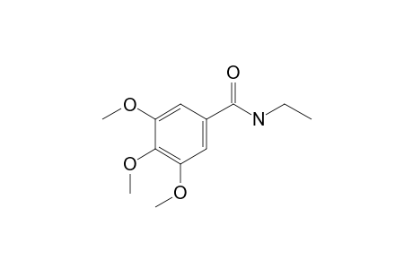 Benzamide, 3,4,5-trimethoxy-N-ethyl-