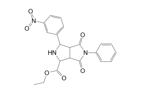 Ethyl 4-(3-nitrophenyl)-6,8-dioxo7-phenyl-3,7-diazabicyclo[3.3.0]octan-2-carboxylate