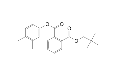 Phthalic acid, 3,4-dimethylphenyl neopentyl ester