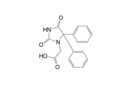2,4-dioxo-5,5-diphenyl-1-imidazolidineacetic acid