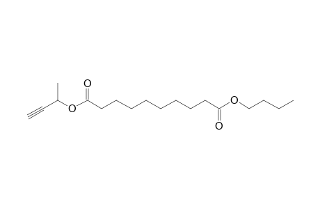 Sebacic acid, butyl but-3-yn-2-yl ester