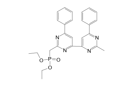 Diethyl 2-methylphosphonate-2'-methyl-6,6'-diphenyl-4,4'-bipyrimidine