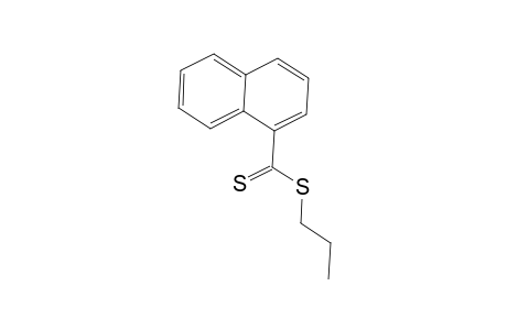 1-Naphthalenecarbodithioic acid, propyl ester