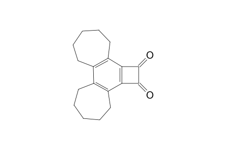 3,4,5,6,7,8,9,1-,11,12-Decahydrocyclobuta[5,6]benzo[1,2:3,4]dicyclohepten-1,2-dione
