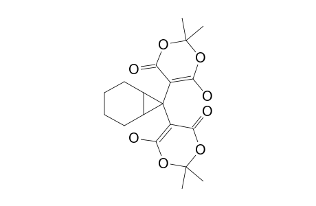 5,5'-(BICYCLO-[4.1.0]-HEPTAN-7,7-DIYL)-BIS-(6-HYDROXY-2,2-DIMETHYL-4H-1,3-DIOXIN-4-ONE)