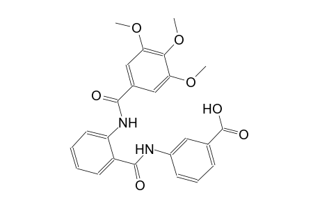 benzoic acid, 3-[[2-[(3,4,5-trimethoxybenzoyl)amino]benzoyl]amino]-