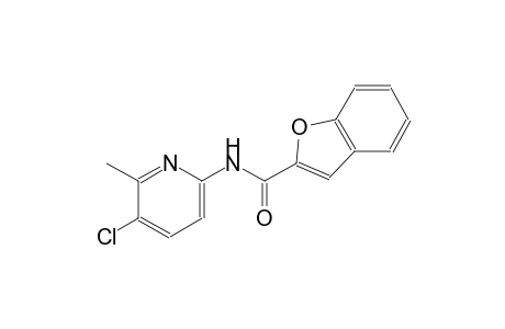2-benzofurancarboxamide, N-(5-chloro-6-methyl-2-pyridinyl)-