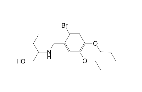 2-[(2-bromo-4-butoxy-5-ethoxybenzyl)amino]-1-butanol