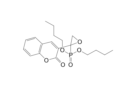 3-(2-Dibutoxyphosphoryl-2-oxiranyl)-1-benzopyran-2-one