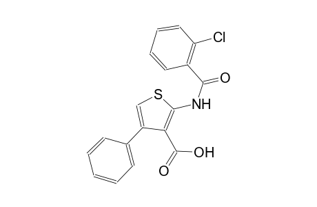 2-[(2-chlorobenzoyl)amino]-4-phenyl-3-thiophenecarboxylic acid
