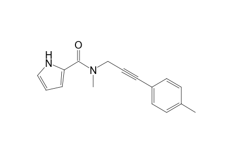 1H-pyrrole-2-carboxylic acid methyl(3-p-tolyl-prop-2-ynyl)amide