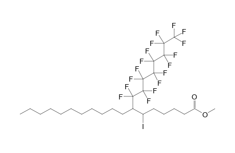 7-(1,1,2,2,3,3,4,4,5,5,6,6,7,7,8,8,8-heptadecafluorooctyl)-6-iodo-stearic acid methyl ester