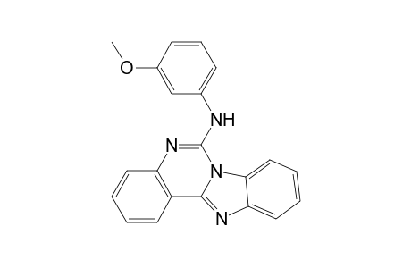 Benzimidazo[1,2-c]quinazolin-6-amine, N-(3-methoxyphenyl)-