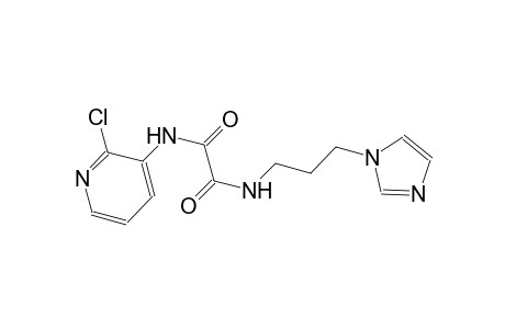 N~1~-(2-chloro-3-pyridinyl)-N~2~-[3-(1H-imidazol-1-yl)propyl]ethanediamide