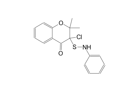 2H-1-benzopyran-3-sulfenamide, 3-chloro-3,4-dihydro-2,2-dimethyl-4-oxophenyl-