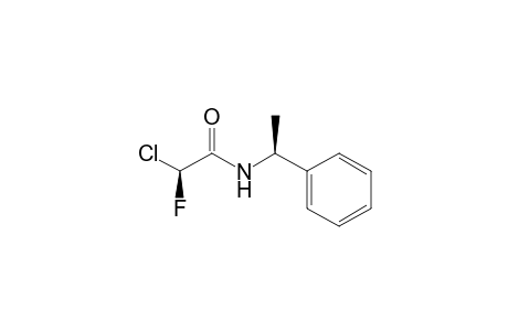 (S/R)-N-[(S)-1-Phenylethyl]-2-chloro-2-fluoroethanamide
