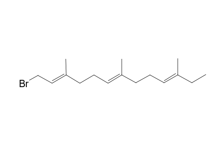 1-Bromo-4,8,12-trimethyl-3(E),7(E)-11-tridecatriene