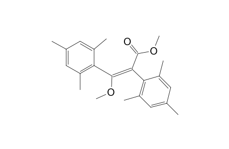 (E)-2,3-dimesityl-3-methoxy-acrylic acid methyl ester