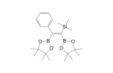 (Z)-Trimethyl[2-phenyl-1,2-bis(4,4,5,5-tetramethyl-1,3,2-dioxaborolan-2-yl)vinyl]silane