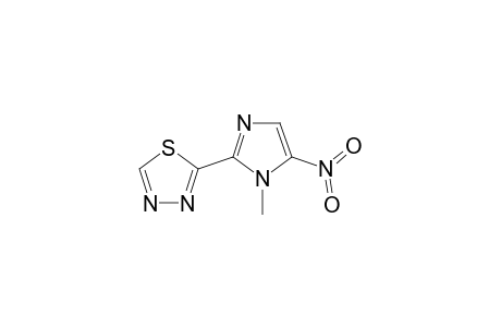 2-(1-Methyl-5-nitro-1H-imidazol-2-yl)-1,3,4-thiadiazole