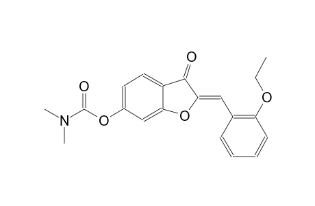 carbamic acid, dimethyl-, (2Z)-2-[(2-ethoxyphenyl)methylene]-2,3-dihydro-3-oxobenzofuranyl ester