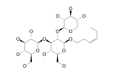 1-O-[(Z)-3-HEXENOL]-2-O-XYLOPYRANOSYL-3-O-GLUCOPYRANOSYL-GLUCOPYRANOSIDE