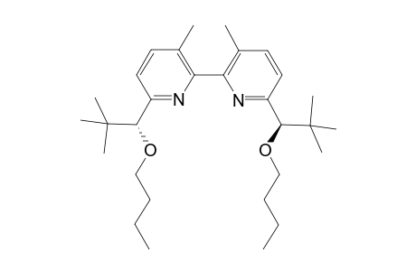 6-[(1R)-1-butoxy-2,2-dimethyl-propyl]-2-[6-[(1R)-1-butoxy-2,2-dimethyl-propyl]-3-methyl-2-pyridyl]-3-methyl-pyridine