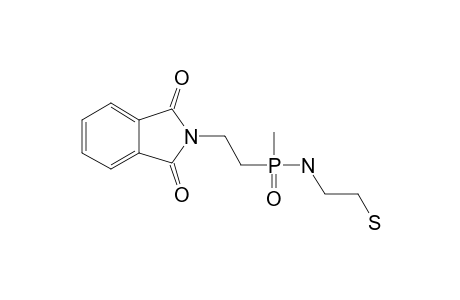 N-(2-MERCAPTOETHYL)-P-METHYL-P-(2-PHTHALIMIDOETHYL)-PHOSPHINAMIDE