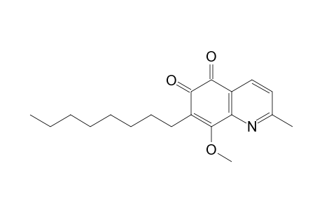 8-Methoxy-7-octyl-2-methyl-5,6-quinolinedione