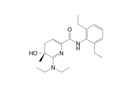 6-(diethylamino)-N-(2,6-diethylphenyl)-5-hydroxy-5-methyl-4H-pyridine-2-carboxamide