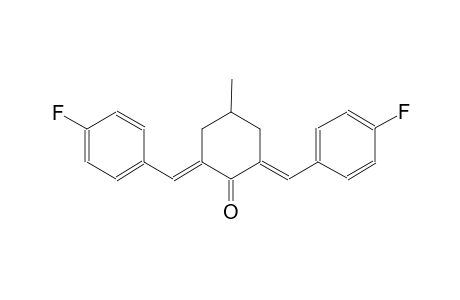 (2E,6E)-2,6-bis(4-fluorobenzylidene)-4-methylcyclohexanone