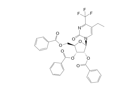 [(2R,3R,4R,5R)-3,4-dibenzoyloxy-5-[5-ethyl-2-oxo-4-(trifluoromethyl)pyrimidin-1-yl]oxolan-2-yl]methyl benzoate