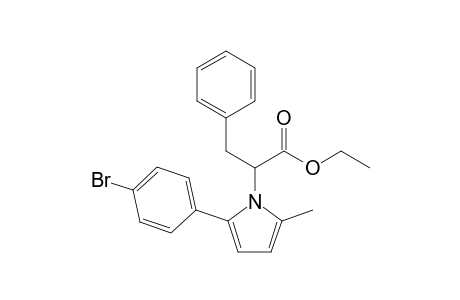 Ethyl Ester of 2-[2-(4-Bromophenyl)-5-methyl-1H-pyrrol-1-yl]-3-phenylpropionic Acid