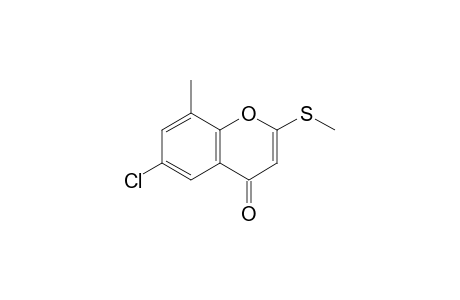 2-(Methylthio)-6-chloro-8-methyl-4H-4-chromenone