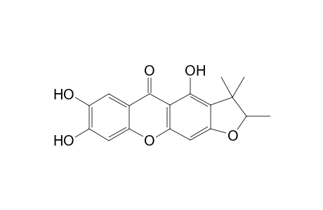 2,3-Dihydro-4,7,8-trihydroxy-2,3,3-trimethyl-2H-furo[3,2-b]xanthen-5-one
