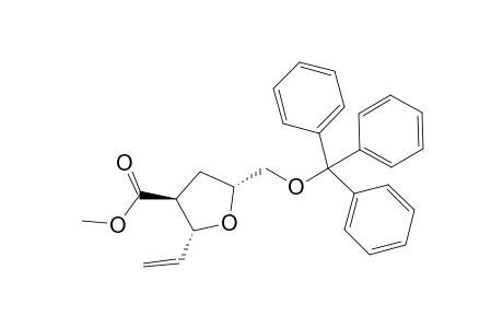 (R*,R*,R*)-2-Ethenyl-5-[(triphenylmethoxy)methyl]-2,3,4,5-hydroxy-3-furancarboxylate