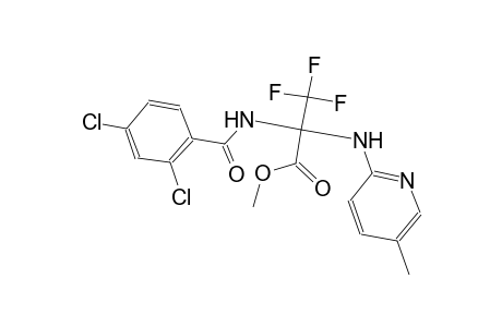 alanine, N-(2,4-dichlorobenzoyl)-3,3,3-trifluoro-2-[(5-methyl-2-pyridinyl)amino]-, methyl ester