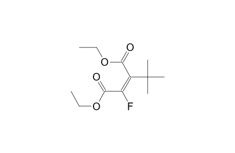 (E)-2-tert-butyl-3-fluoro-2-butenedioic acid diethyl ester
