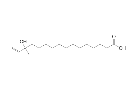 14-Hydroxy-14-methyl-15-hexadecenoic acid