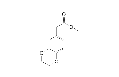 1,4-Benzodioxin-6-acetic acid, 2,3-dihydro-, methyl ester