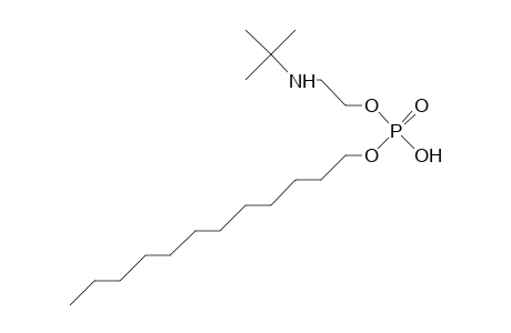 (2-tert-Butylamino-ethyl) dodecyl phosphate