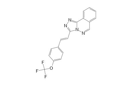 (E)-3-(4-TRIFLUOROMETHOXYSTYRYL)-[1.2.4]-TRIAZOLO-[3.4-ALPHA]-PHTHALAZINE