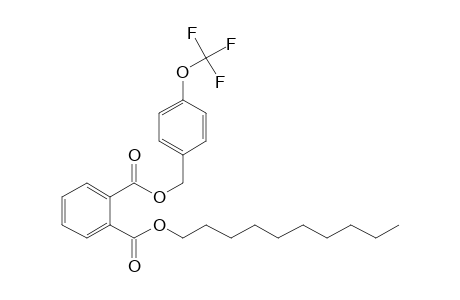 Phthalic acid, decyl 4-trifluoromethoxybenzyl ester