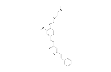 (1E,4Z,6E)-5-HYDROXY-1-[3-METHOXY-4-[(2-METHOXYETHOXY)-METHOXY]-PHENYL]-7-PHENYL-HEPTA-1,4,6-TRIEN-3-ONE