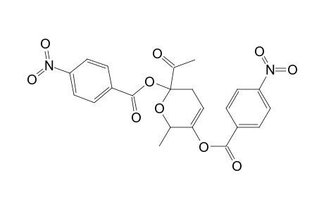 2-Acetyl-6-methyldihydropyran-2,5-diyl (Bis(p-Nitrobenzoate))