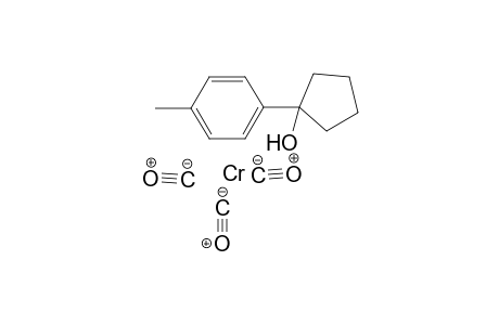 Eeta-6-[1-(1-Hydroxycyclopentyl)-4-methylbenzene]tricarbonylchromium