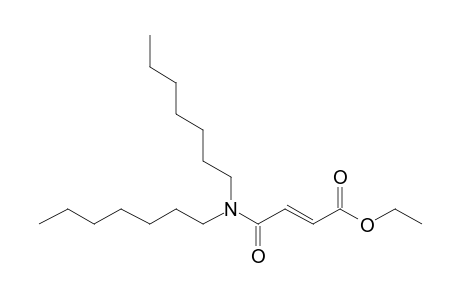 Fumaric acid, monoamide, N,N-diheptyl-, ethyl ester