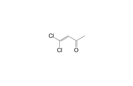 4,4-bis(chloranyl)but-3-en-2-one