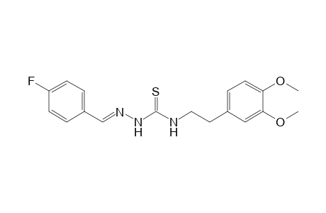 1-(4"'-Fluorobenzylidene)-4-[2'-(3",4"-dimethoxyphenyl)ethyl]-3-thiosemicarbazide